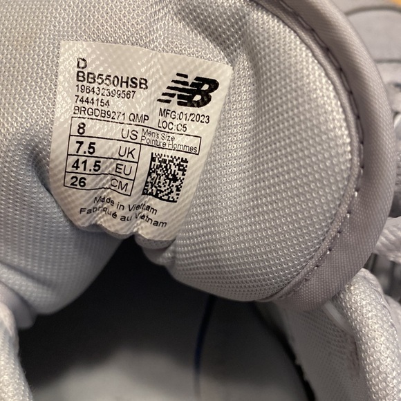 New balance 550 sneaker - Picture 3 of 5